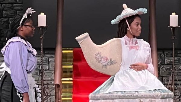 Beauty and the Beast Scene with Mrs. Potts