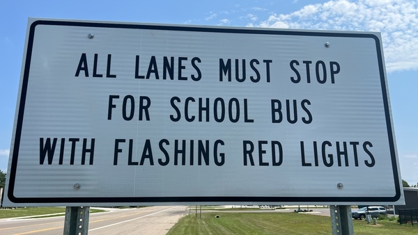 School Bus SIgn