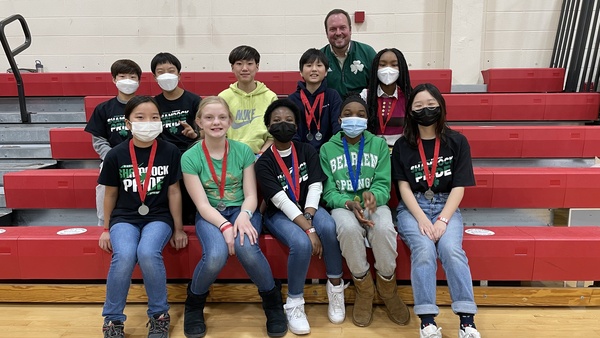 Middle School Science Olympiad Team 2022