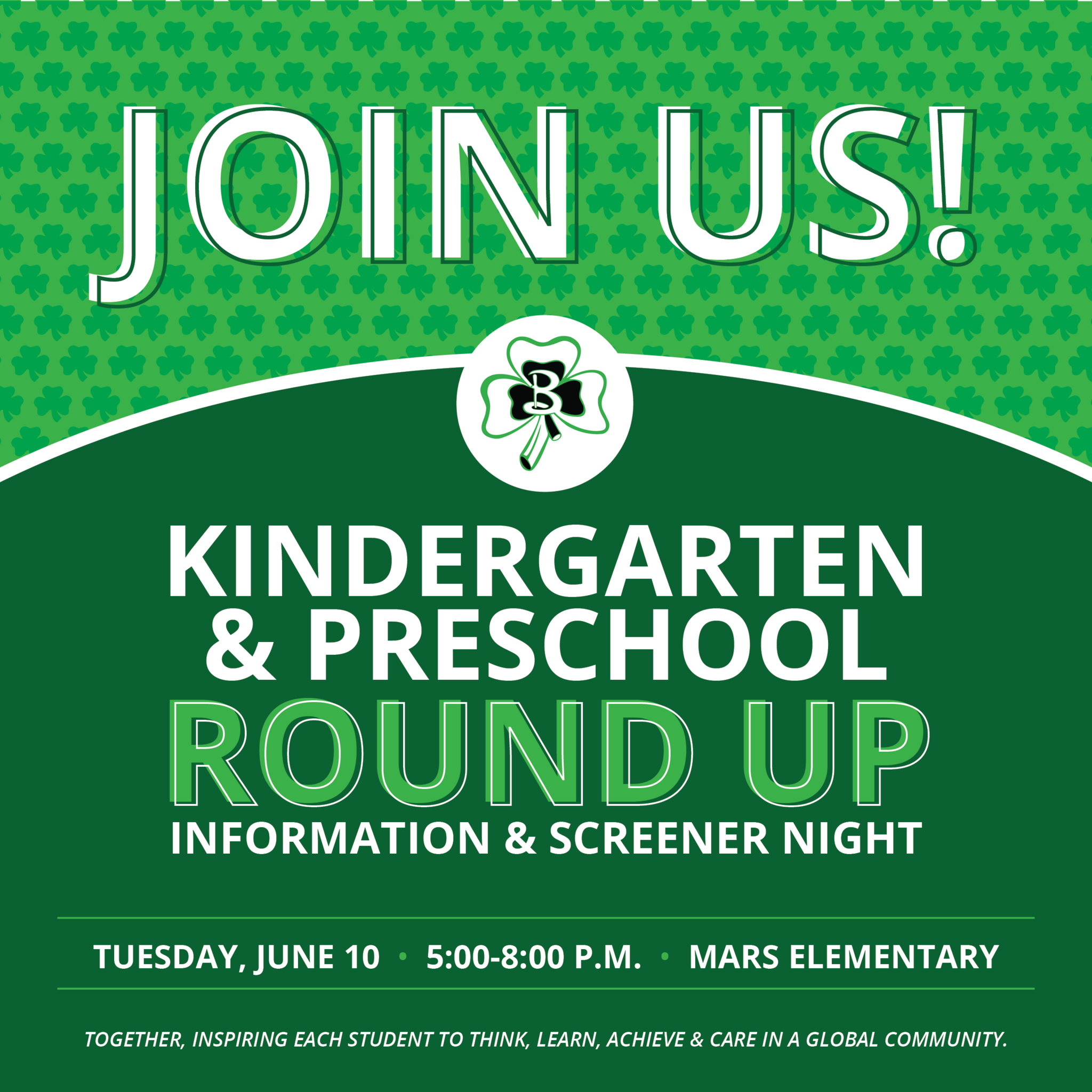 Kindergarten & Preschool Round Up