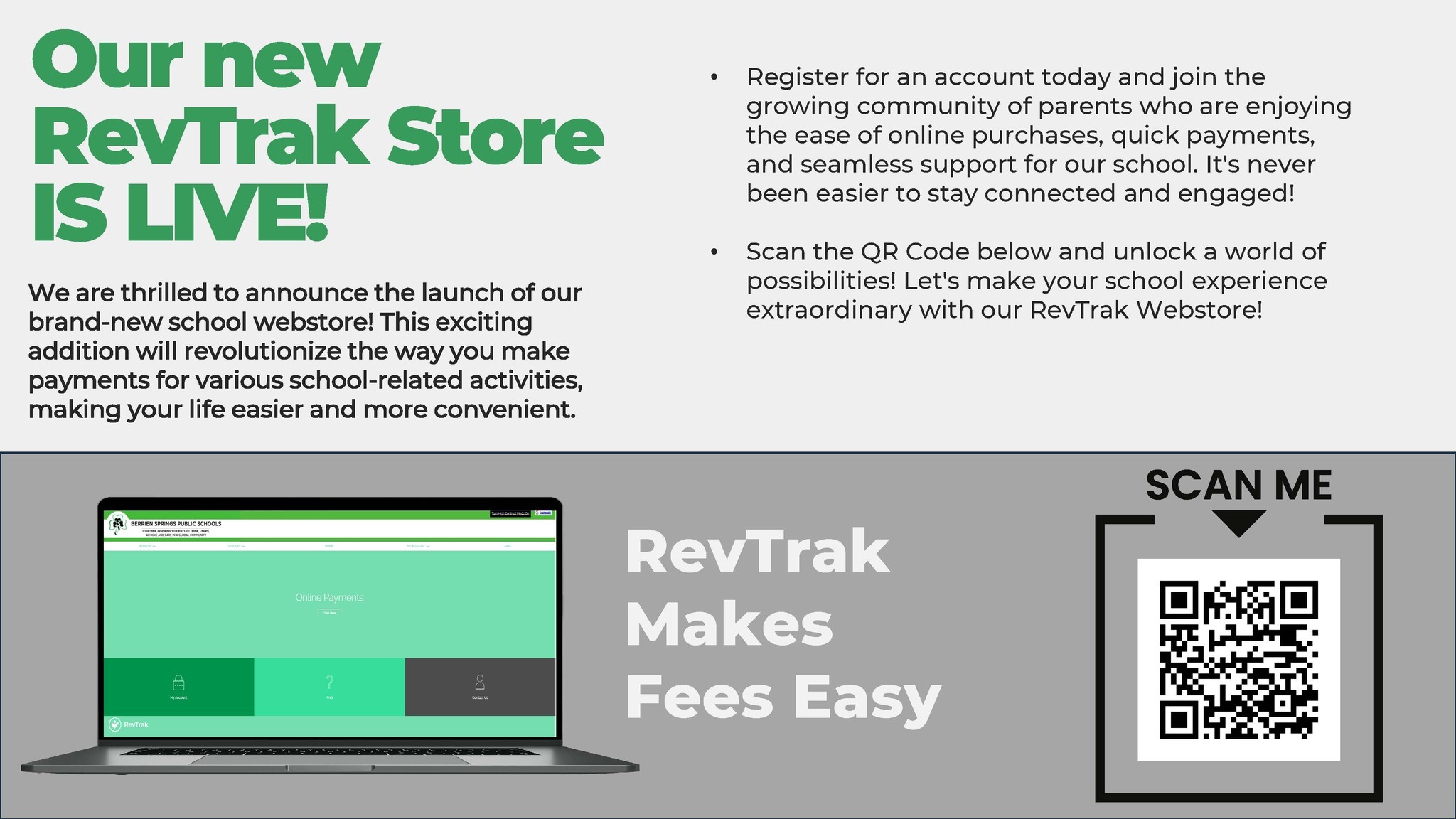 RevTrak Store Information